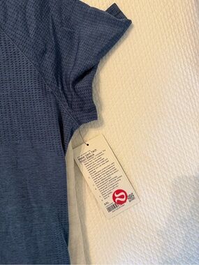 Lululemon Men’s Blue Metal Vent Tech Short Sleeve Tee